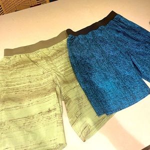 Pair of Men’s Lululemon athletic shorts - 9” length size L